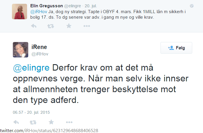 Velkommen som forfatter, Irene Hov