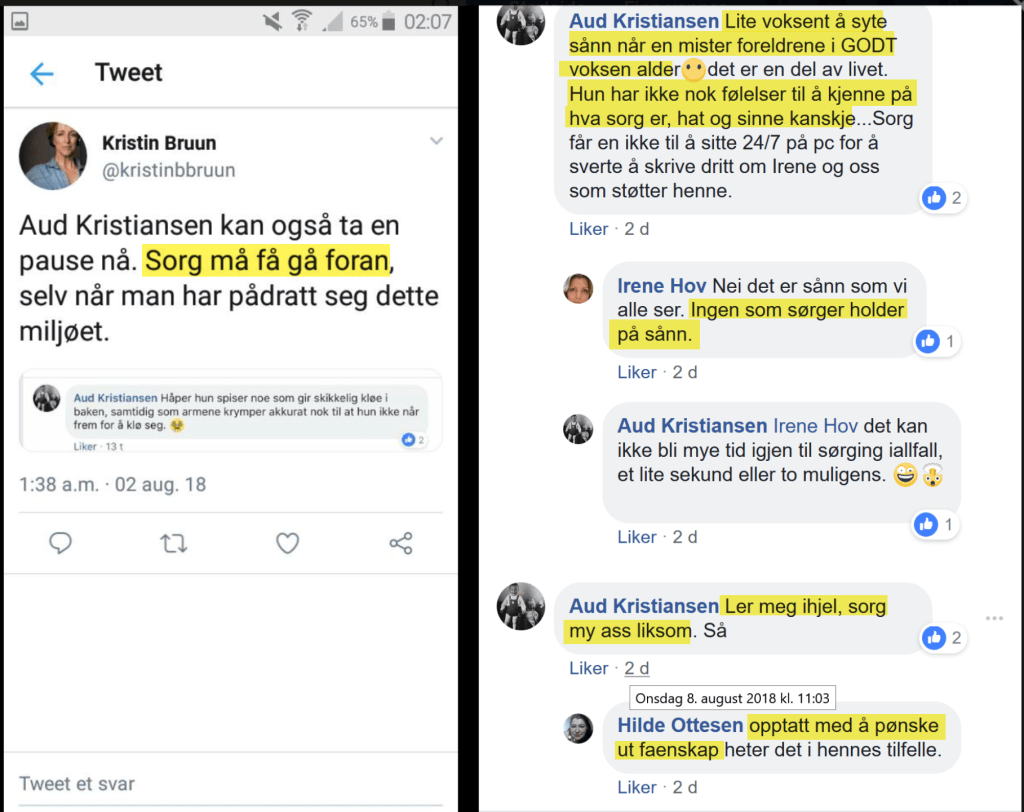 Ondsinnet forfølgelse