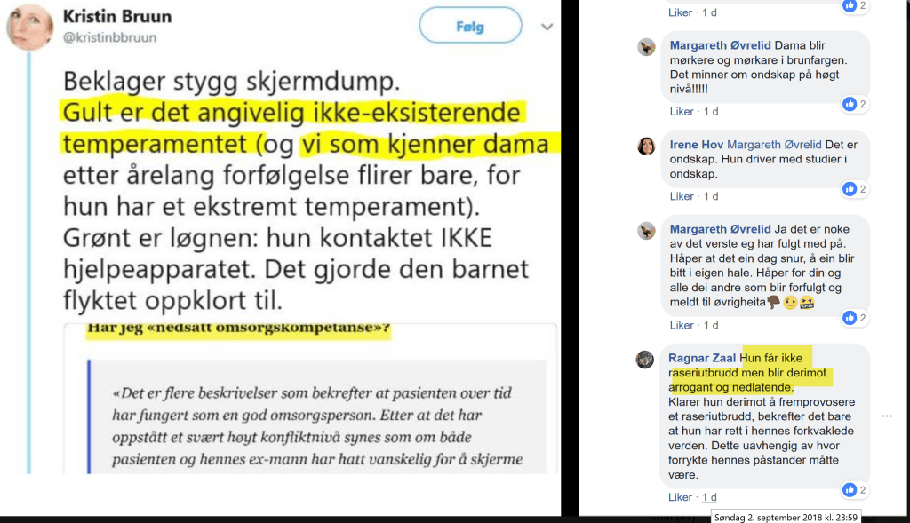 Offerets eks-samboer ødela narrativet til kvinnen